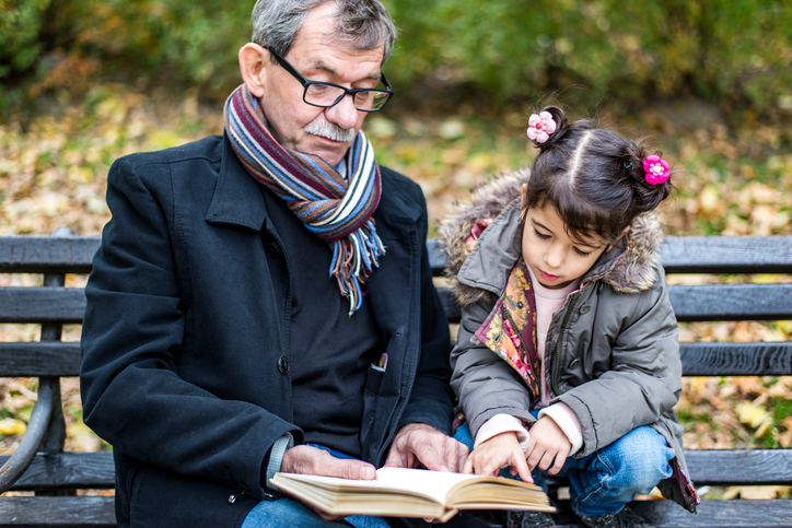 Grandfather and granddaughter Deborah Todd Family Law Victoria