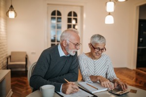 Discussing joint accounts and wills.