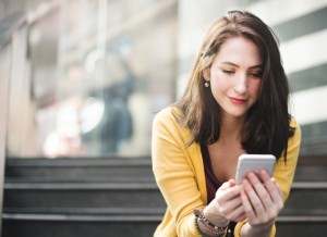 Woman Mobile Phone Deborah Todd Family Law Victoria